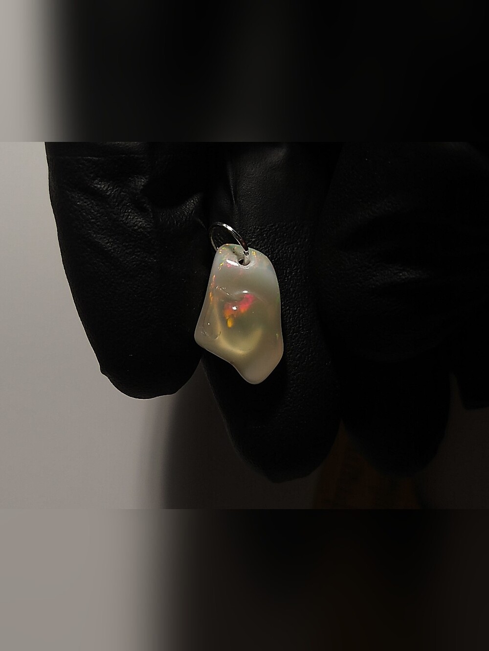 Unique Jelly Opal Pendant